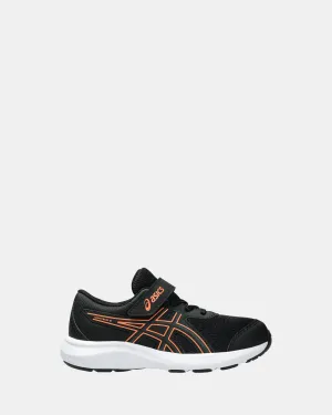 Asics Kinder-Schuhe Contend 9 Vorschule Schwarz/Sachsen Grün