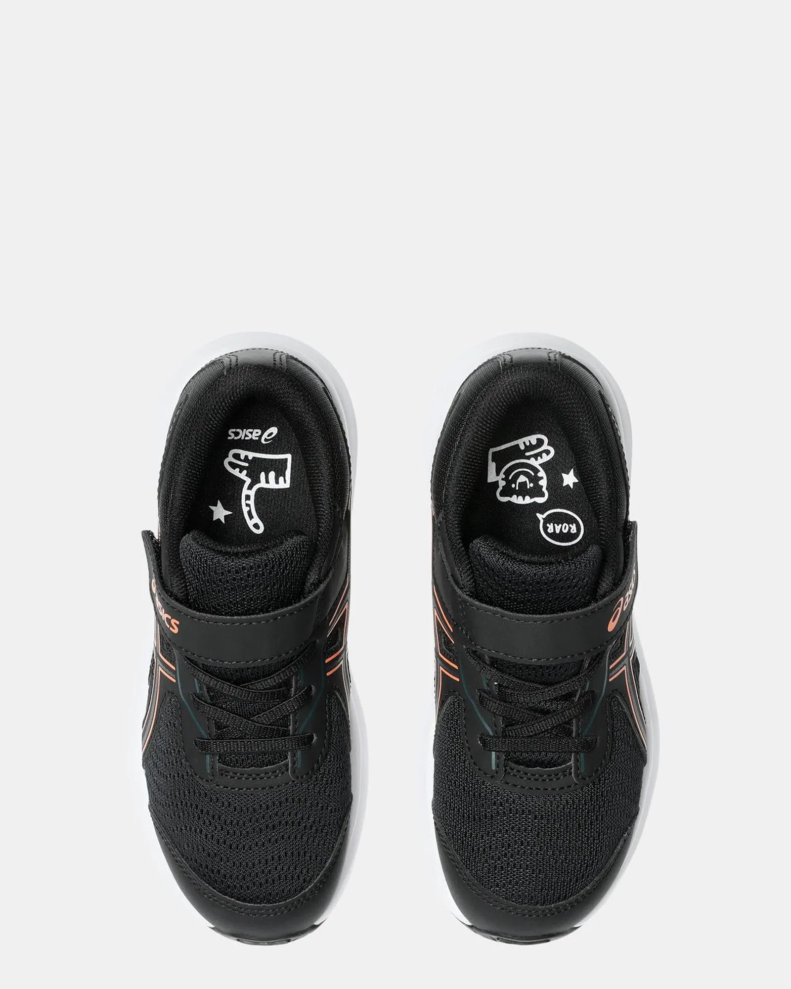 Asics Kinder-Schuhe Contend 9 Vorschule Schwarz/Sachsen Grün