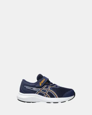 Asics Kinder-Schuhe Contend 9 Vorschule Indigoblau/Weiß
