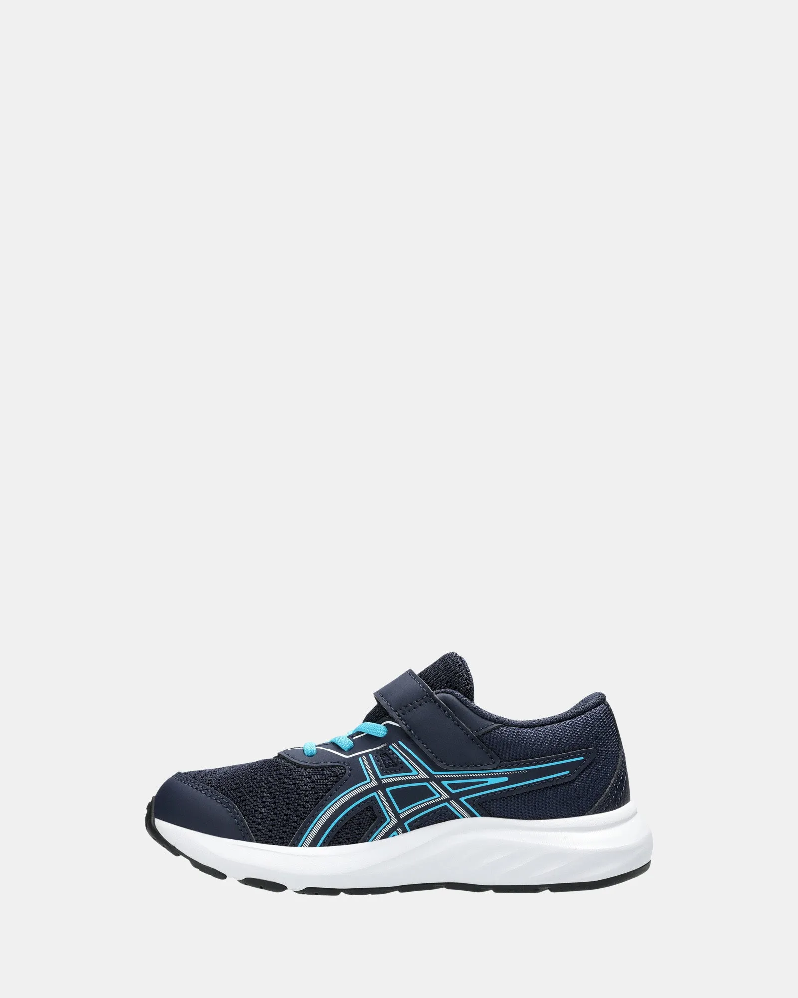 Asics Kinder-Schuhe Contend 9 Vorschule Mitternacht/Weiß