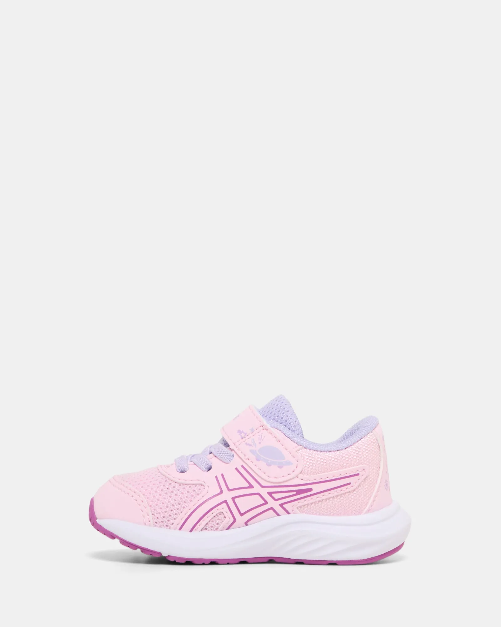 Asics Kinder-Schuhe Contend 9 Schulhof Inf G Zuckerwatte/Knalliges Magenta
