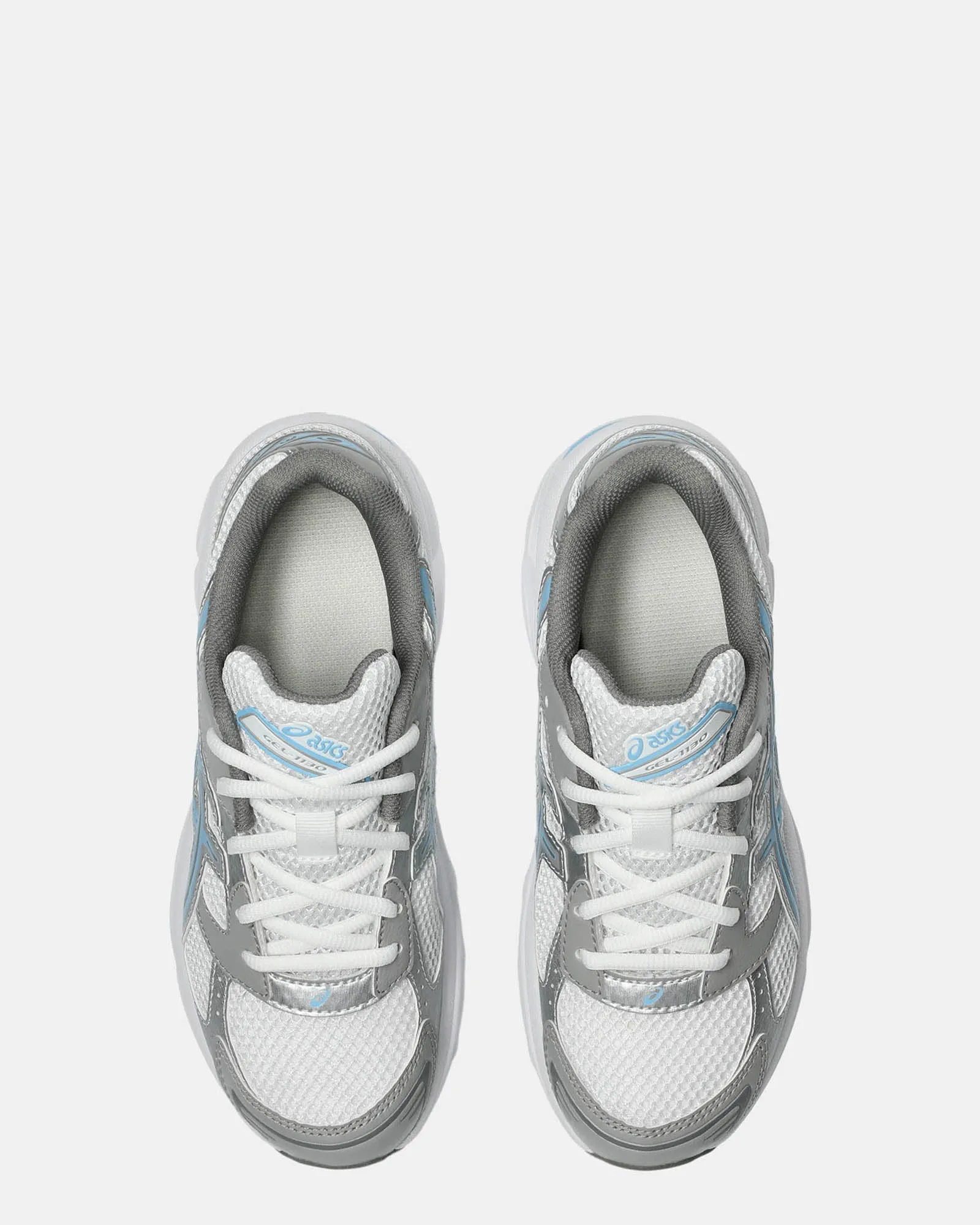 Asics Kinder-Schuhe Gel-1130 Grundschule Weiß/Arktischer Himmel
