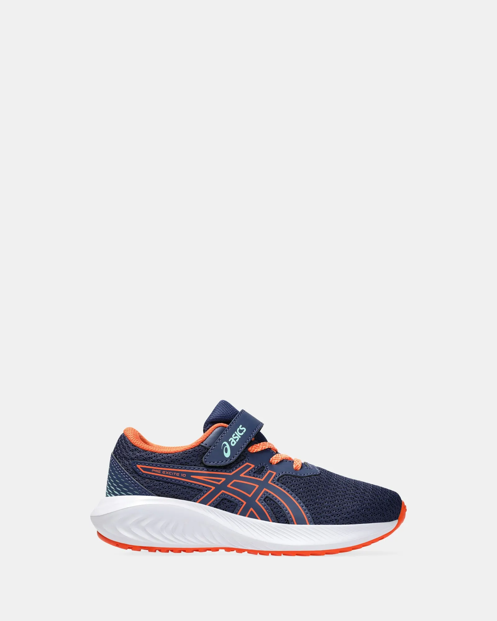 Asics Kinder-Schuhe Pre-Excite 10 Vorschule Indigoblau/Nova Orange