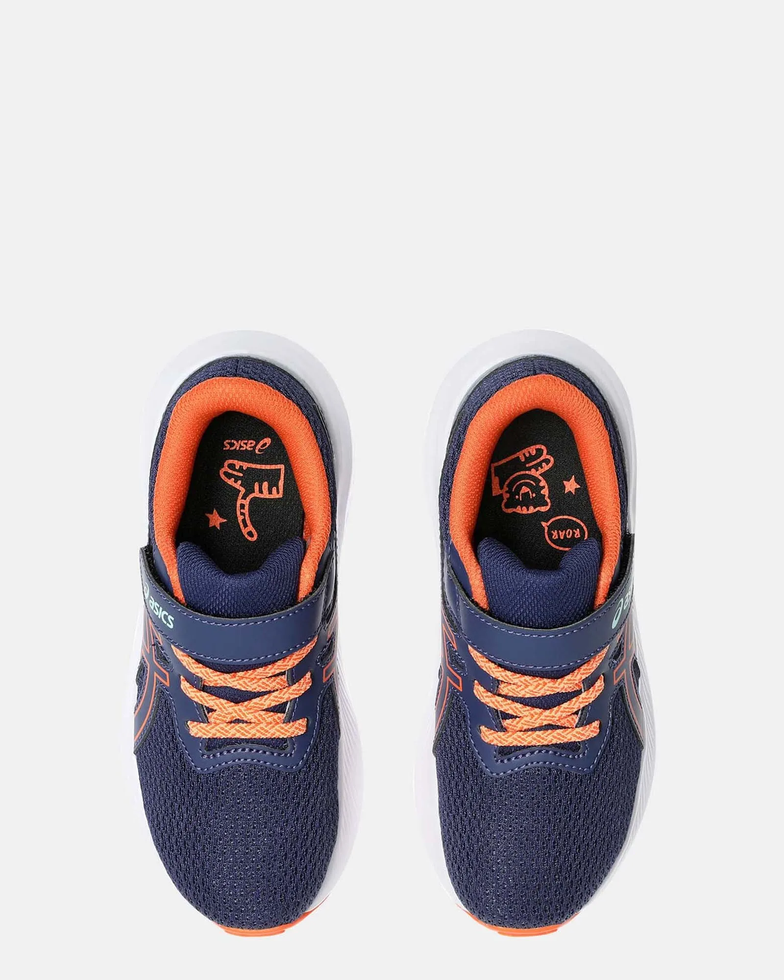Asics Kinder-Schuhe Pre-Excite 10 Vorschule Indigoblau/Nova Orange