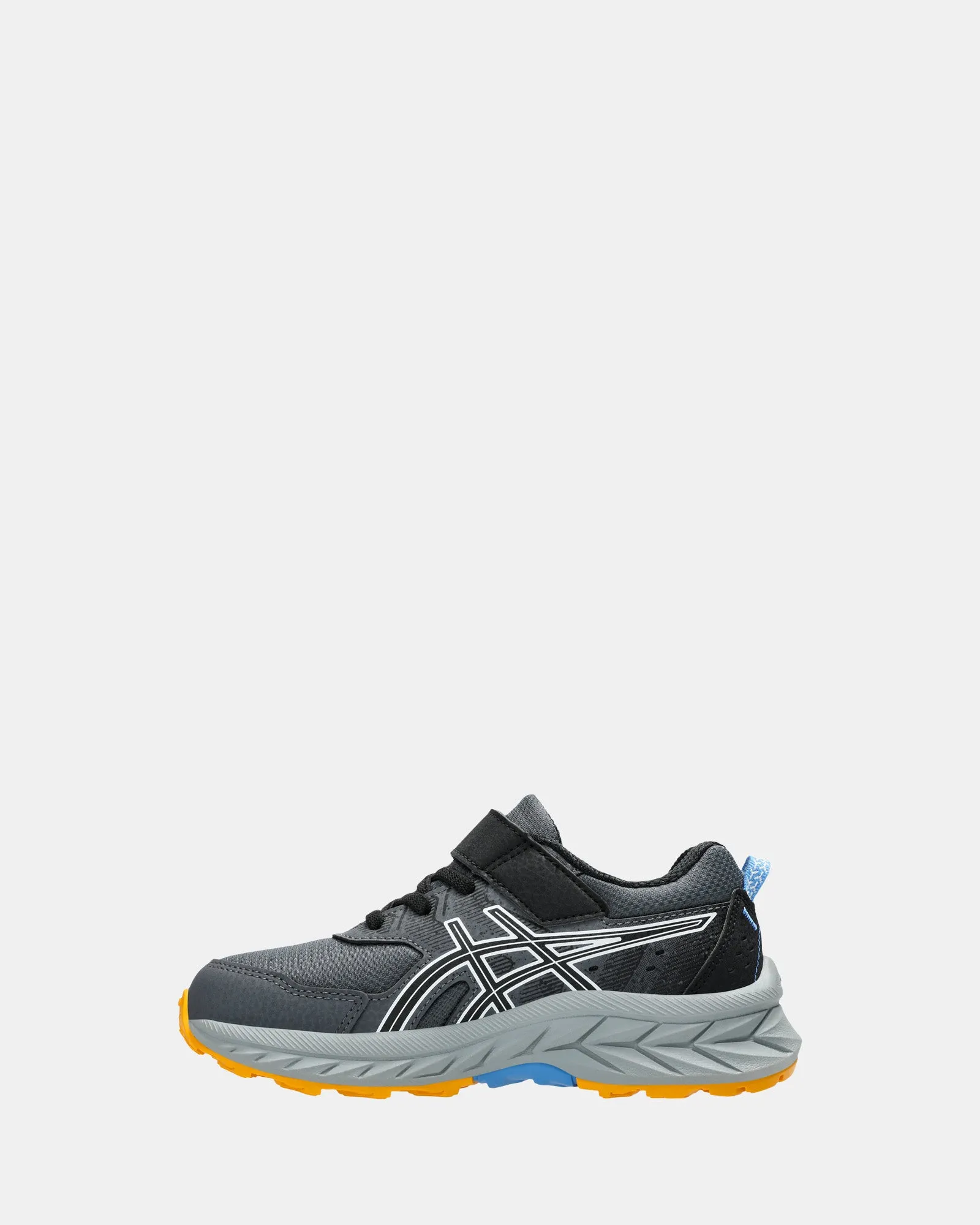 Asics Kinder-Schuhe Pre Venture 9 Vorschul-Träger Grau/Schwarz