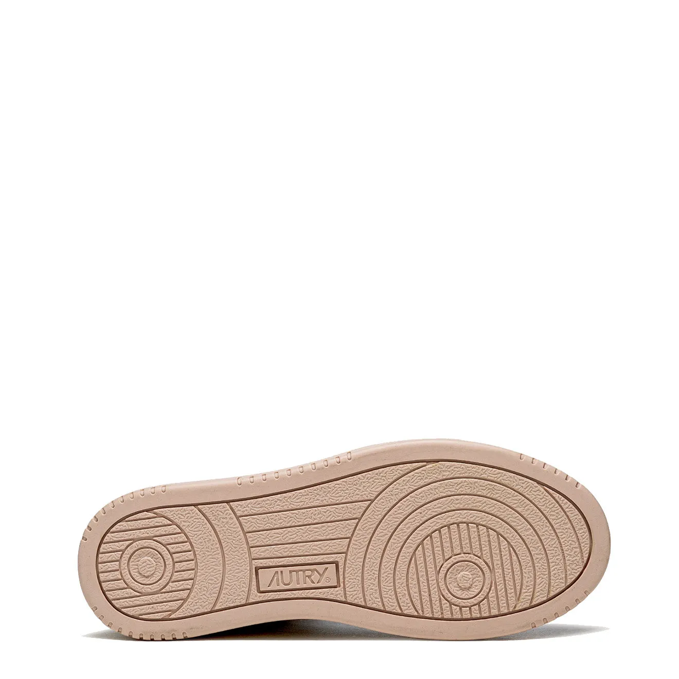 Autry Damen Medalist Mid Trainers Weiß / Champignon