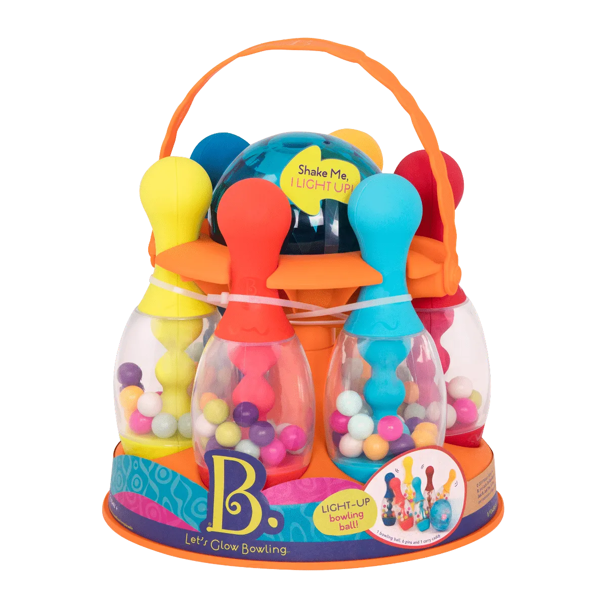 B. toys – Lasst uns leuchtend bowlen! - Orange