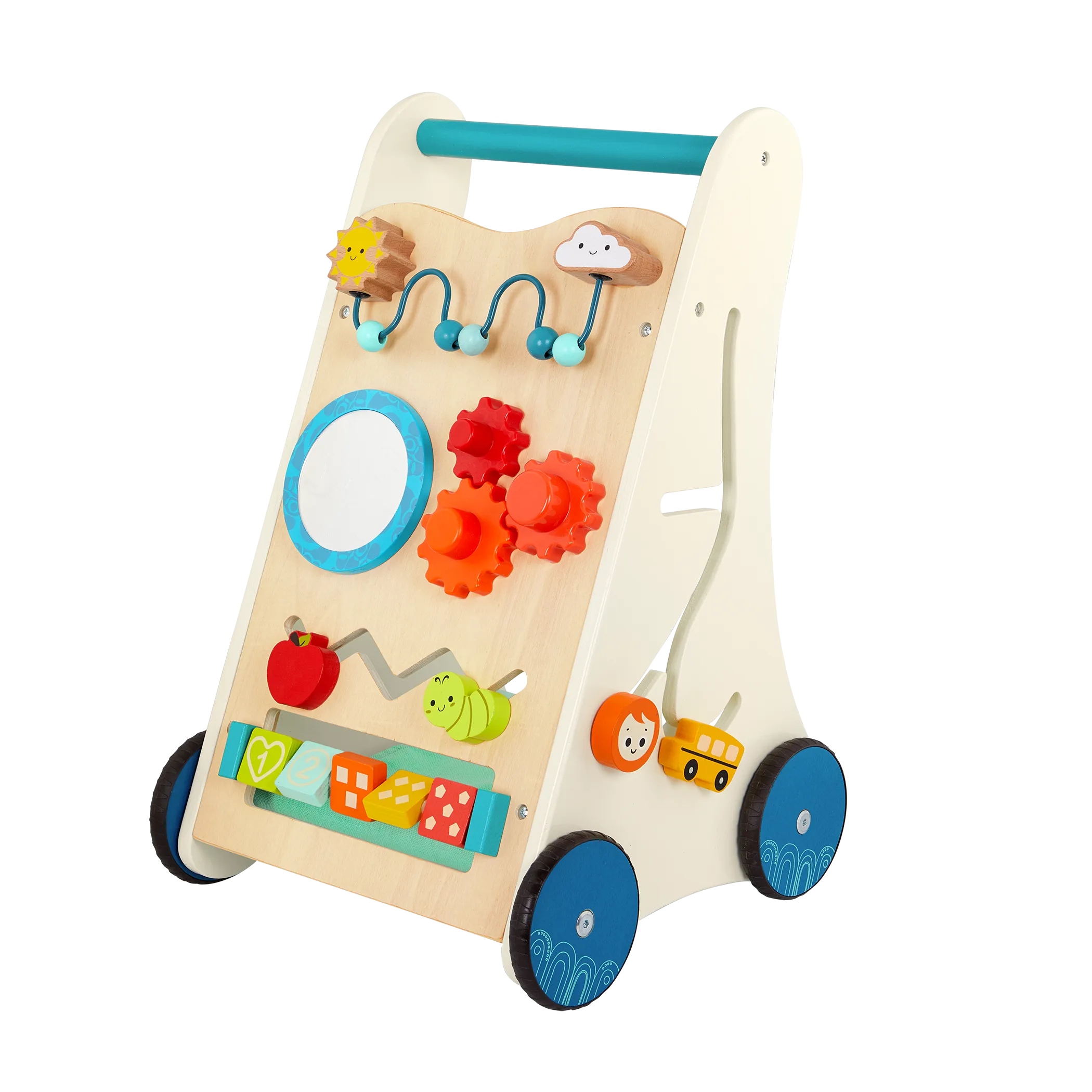 B. toys – Laufen und Lernen