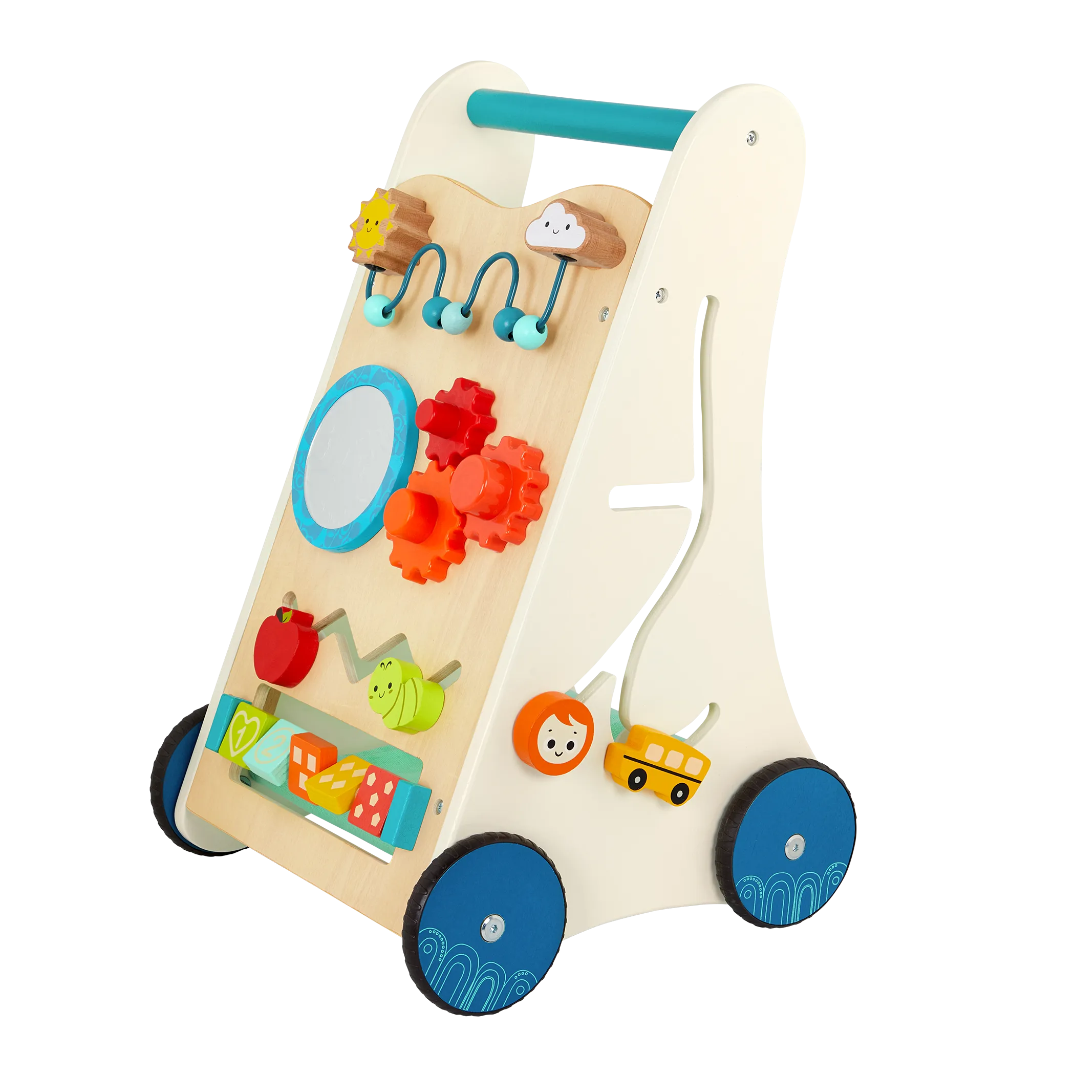 B. toys – Laufen und Lernen
