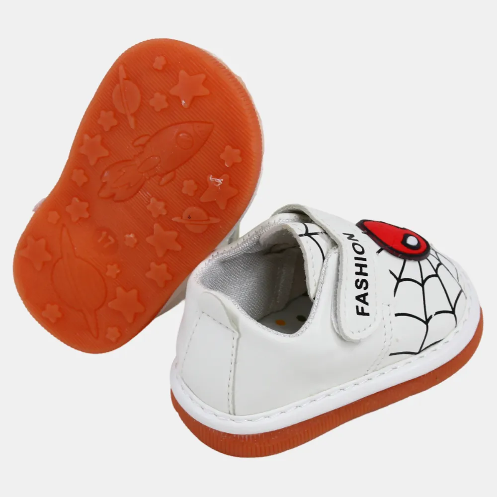 Baby Boys Spiderman Leder-Sneakers - Mehrfarbig
