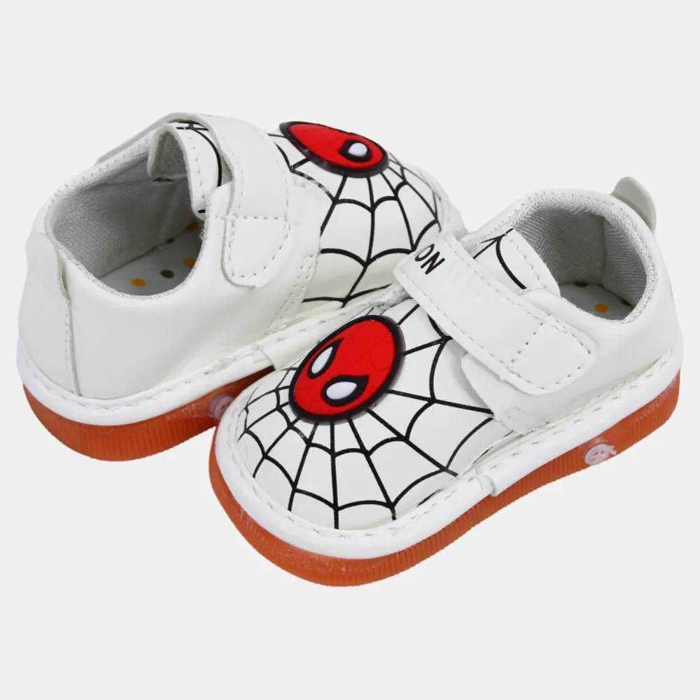 Baby Boys Spiderman Leder-Sneakers - Mehrfarbig