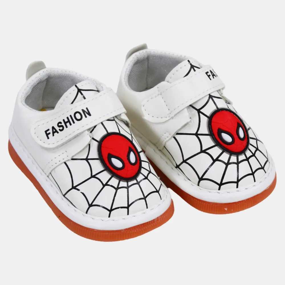 Baby Boys Spiderman Leder-Sneakers - Mehrfarbig