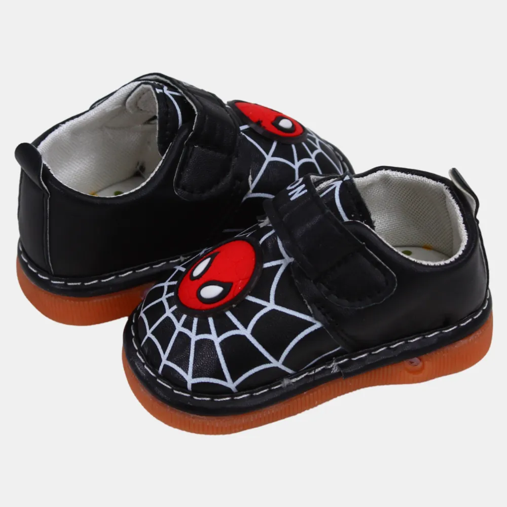 Baby Boys Spiderman Leder-Sneakers - Mehrfarbig