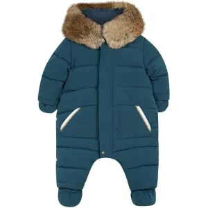 Baby Boys Schneeanzug in Petrolblau
