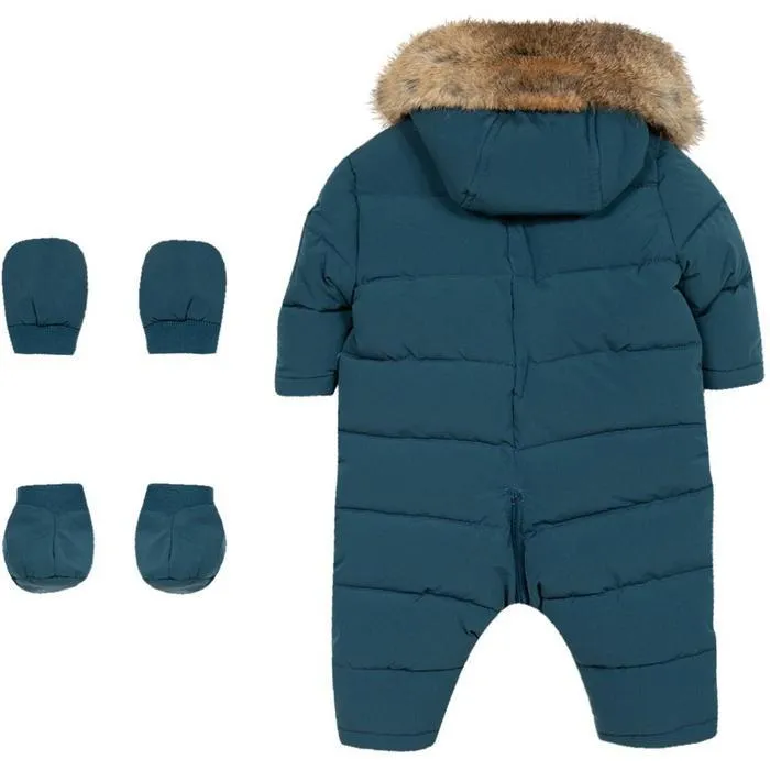 Baby Boys Schneeanzug in Petrolblau