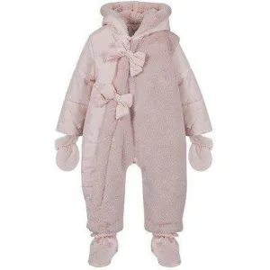 Rosa Schneeanzug für Babygirls