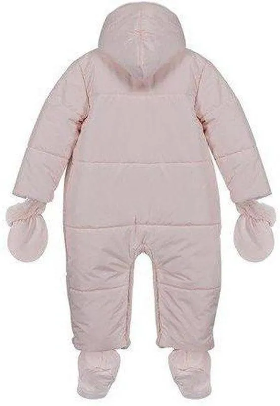 Rosa Schneeanzug für Babygirls