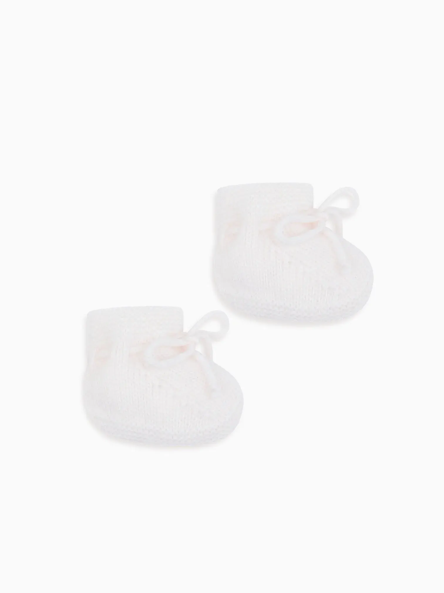 Baby Elfenbein Evita Kaschmir-Stiefeletten
