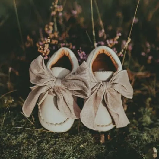 Baby Lahna Lila Nubuck Vorläufer Schuhe