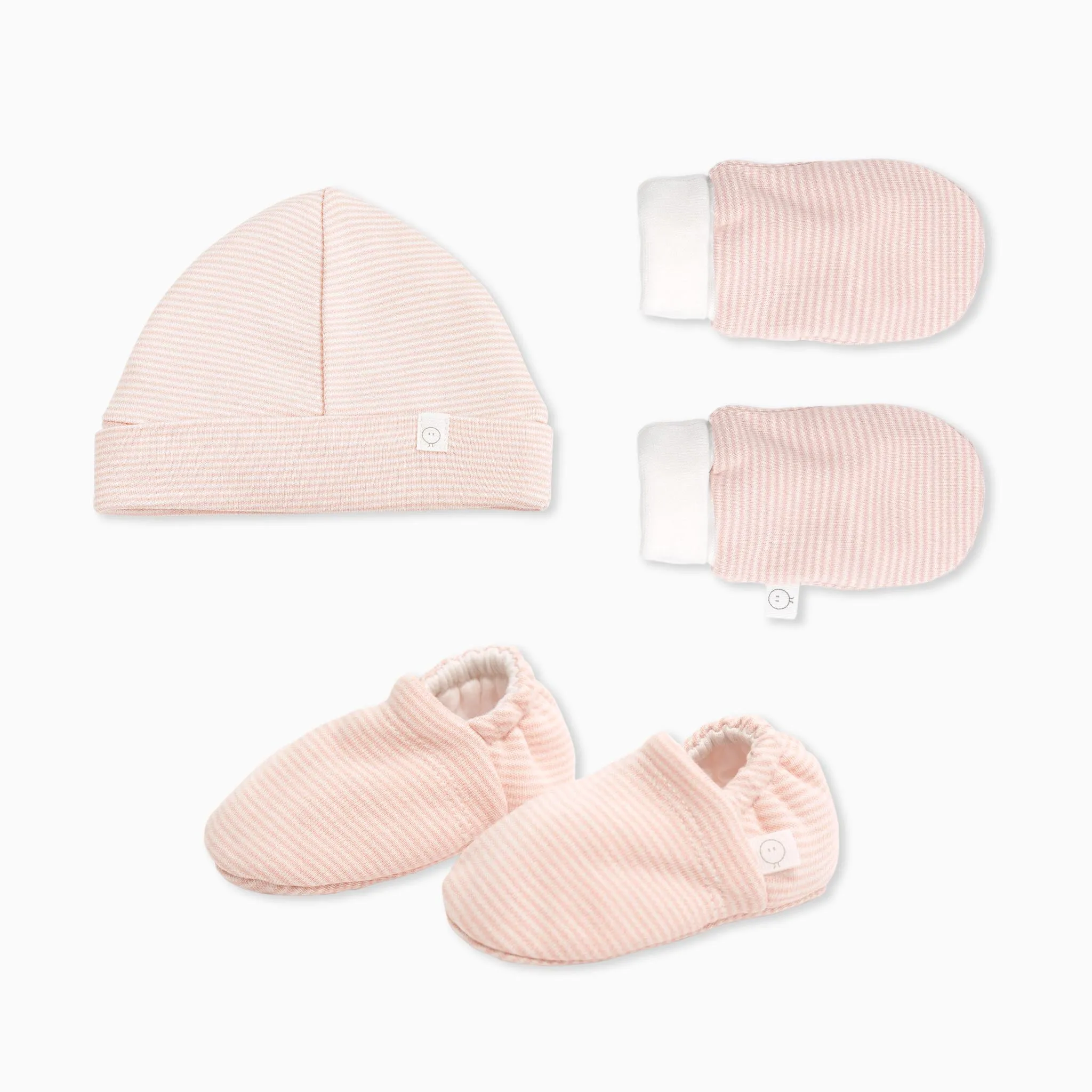 Baby Fäustlinge, Stiefelchen & Mützenset