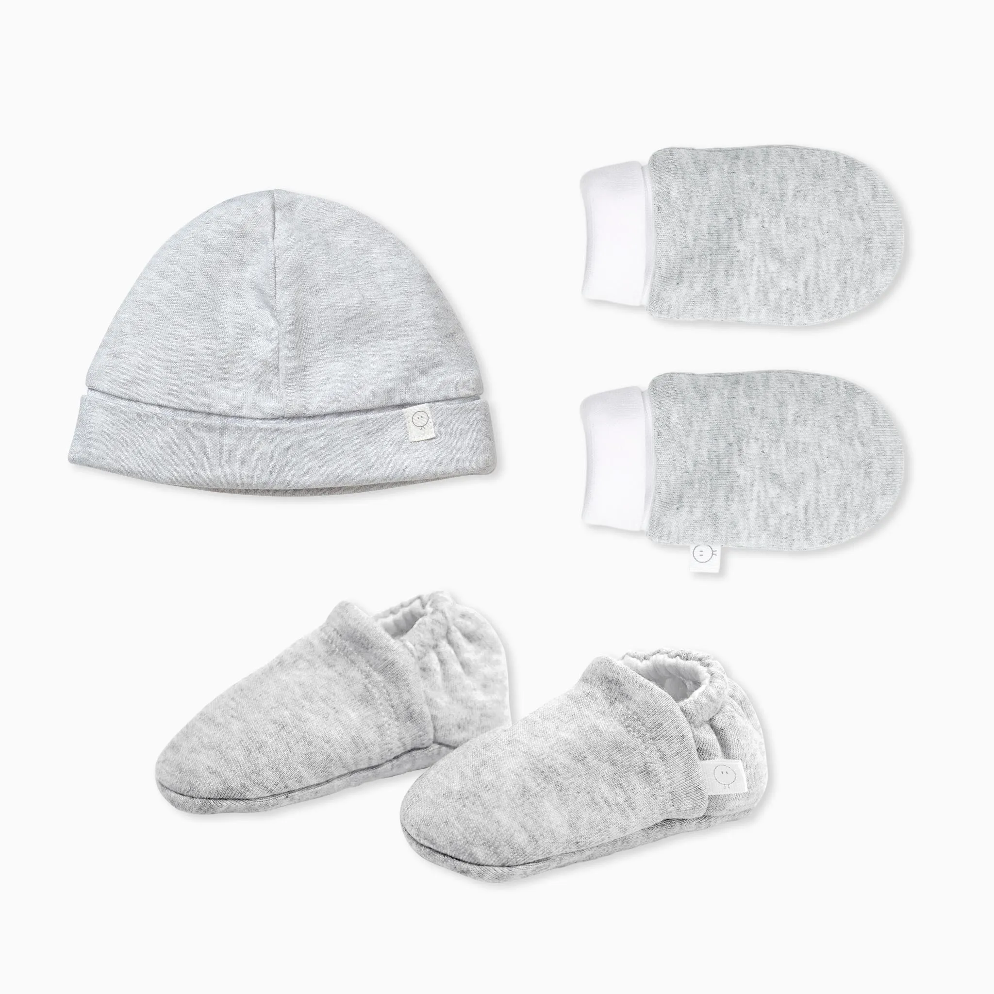 Baby Fäustlinge, Stiefelchen & Mützenset