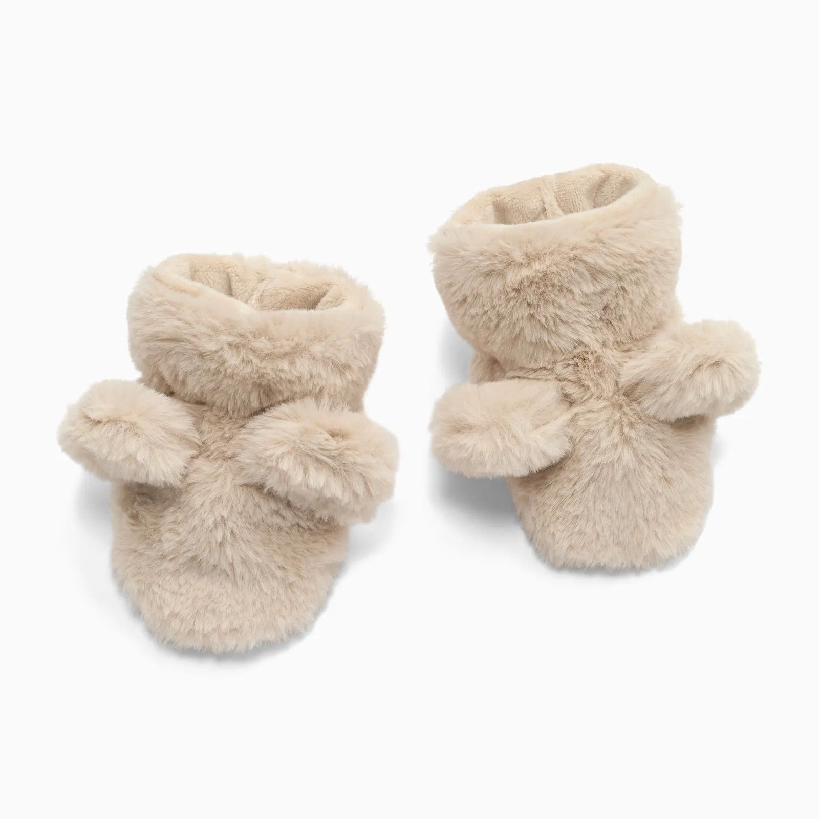 Bären-Imitat-Fell Stiefeletten