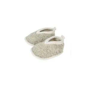 BINIBAMBA Baby-Stiefelchen aus Merino-Schaffell - Wolke