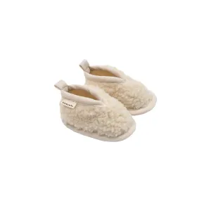 BINIBAMBA Baby-Stiefelchen aus Merino-Schaffell - Milch