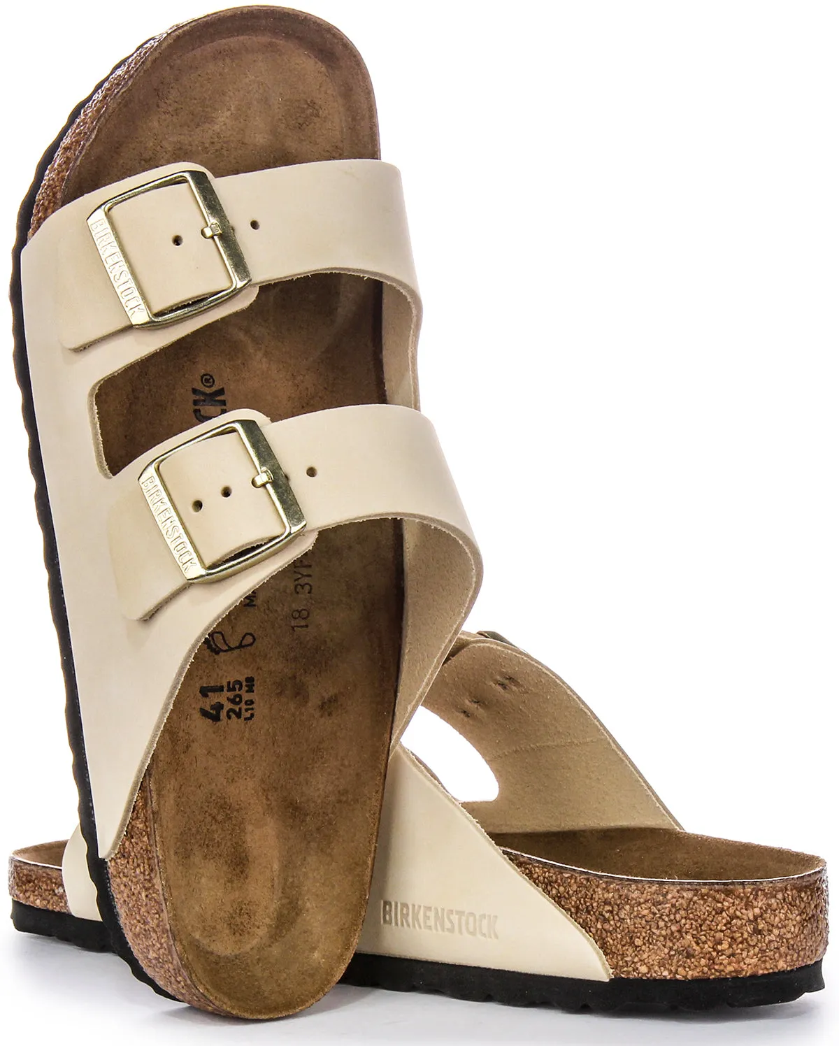 Birkenstock Arizona in Beige | Regular Fit Schuhe von Birkenstock