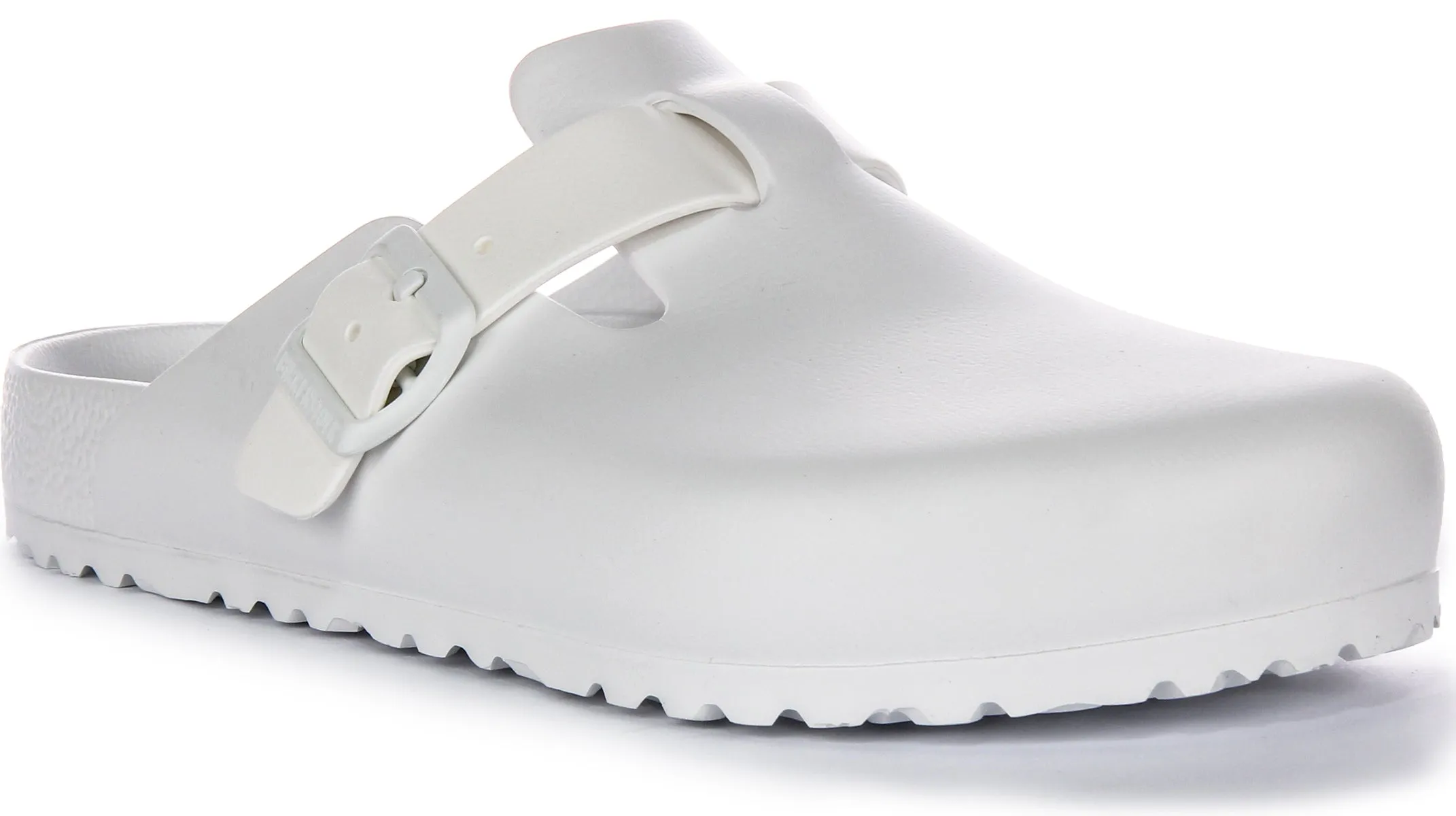 Birkenstock Boston Eva Schuhe in Weiß Birkenstock