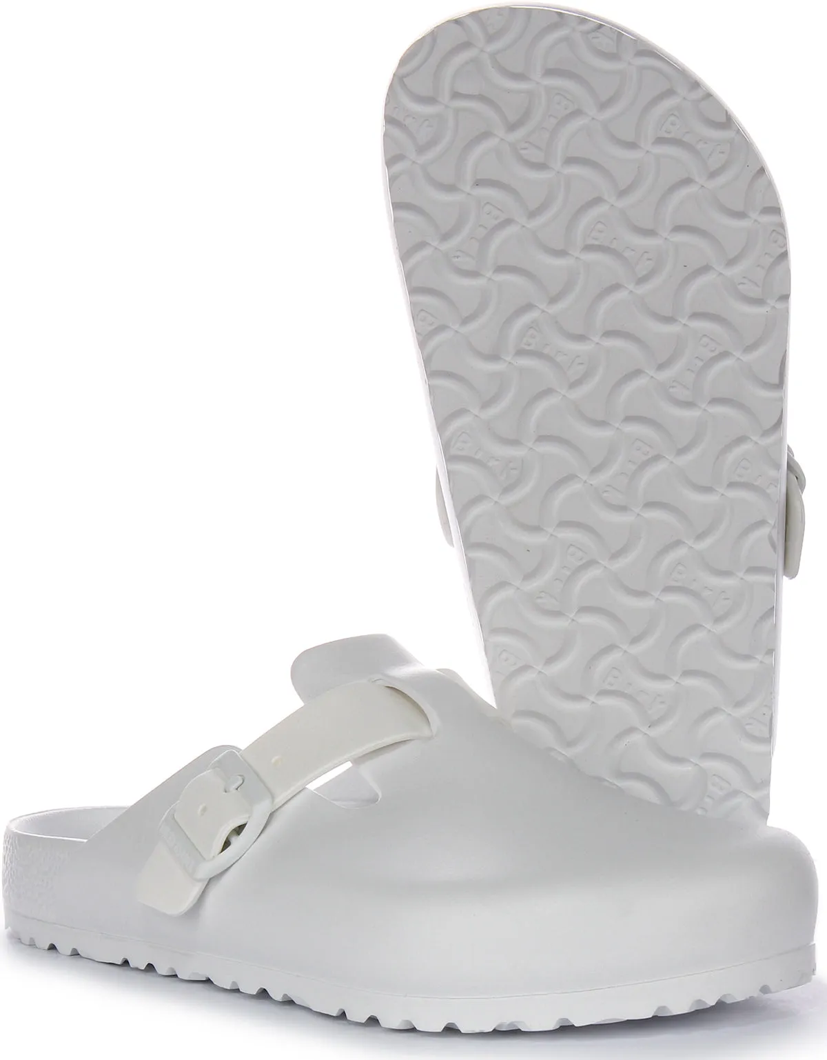 Birkenstock Boston Eva Schuhe in Weiß Birkenstock