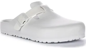 Birkenstock Boston Eva Schuhe in Weiß Birkenstock