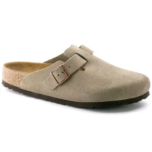 BIRKENSTOCK BOSTON SOFT FOOTBED WILDLEDER UNISEX