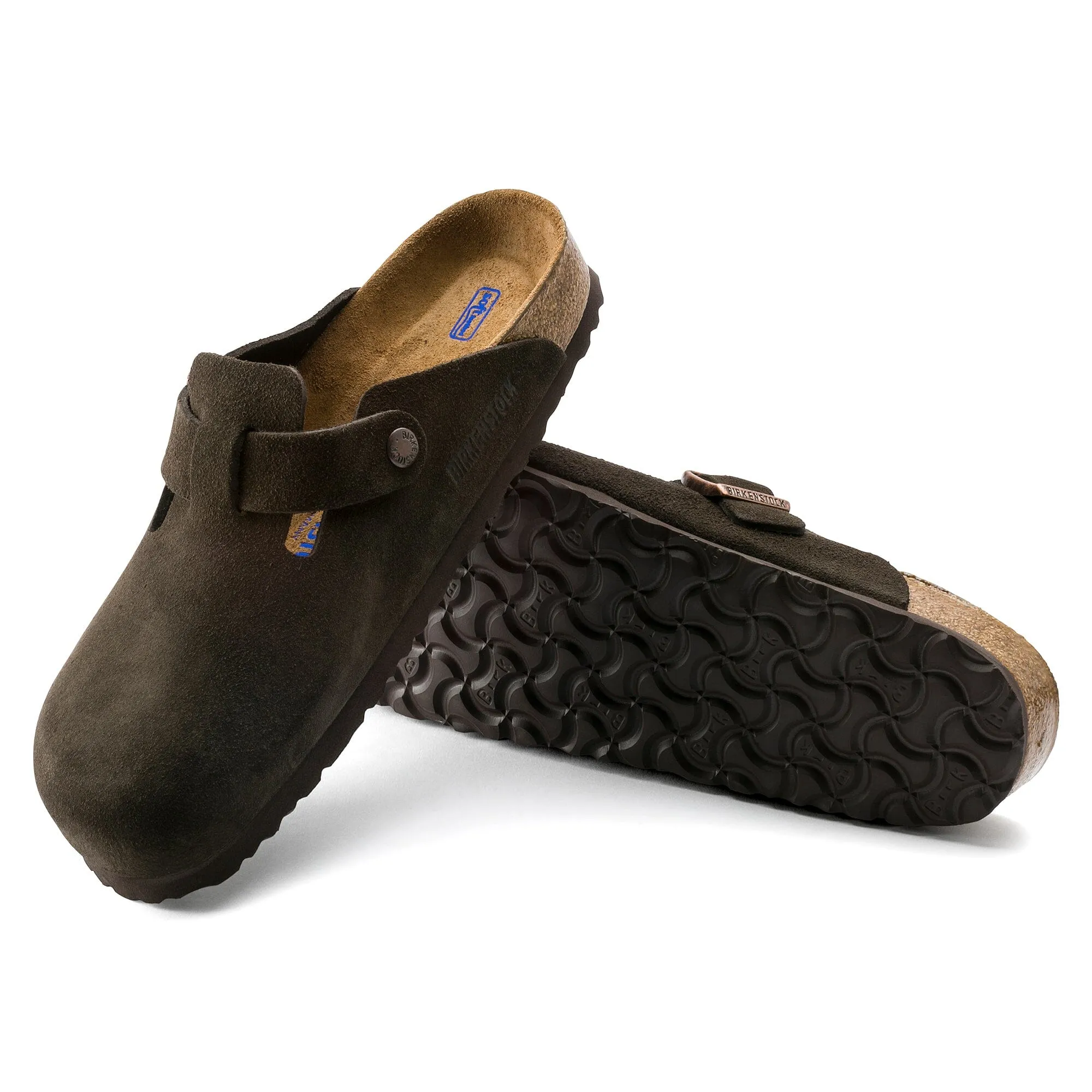 BIRKENSTOCK BOSTON SOFT FOOTBED WILDLEDER UNISEX