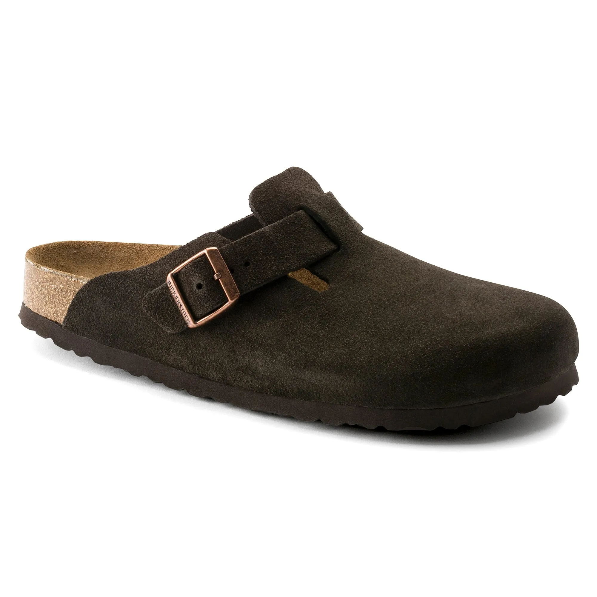 BIRKENSTOCK BOSTON SOFT FOOTBED WILDLEDER UNISEX