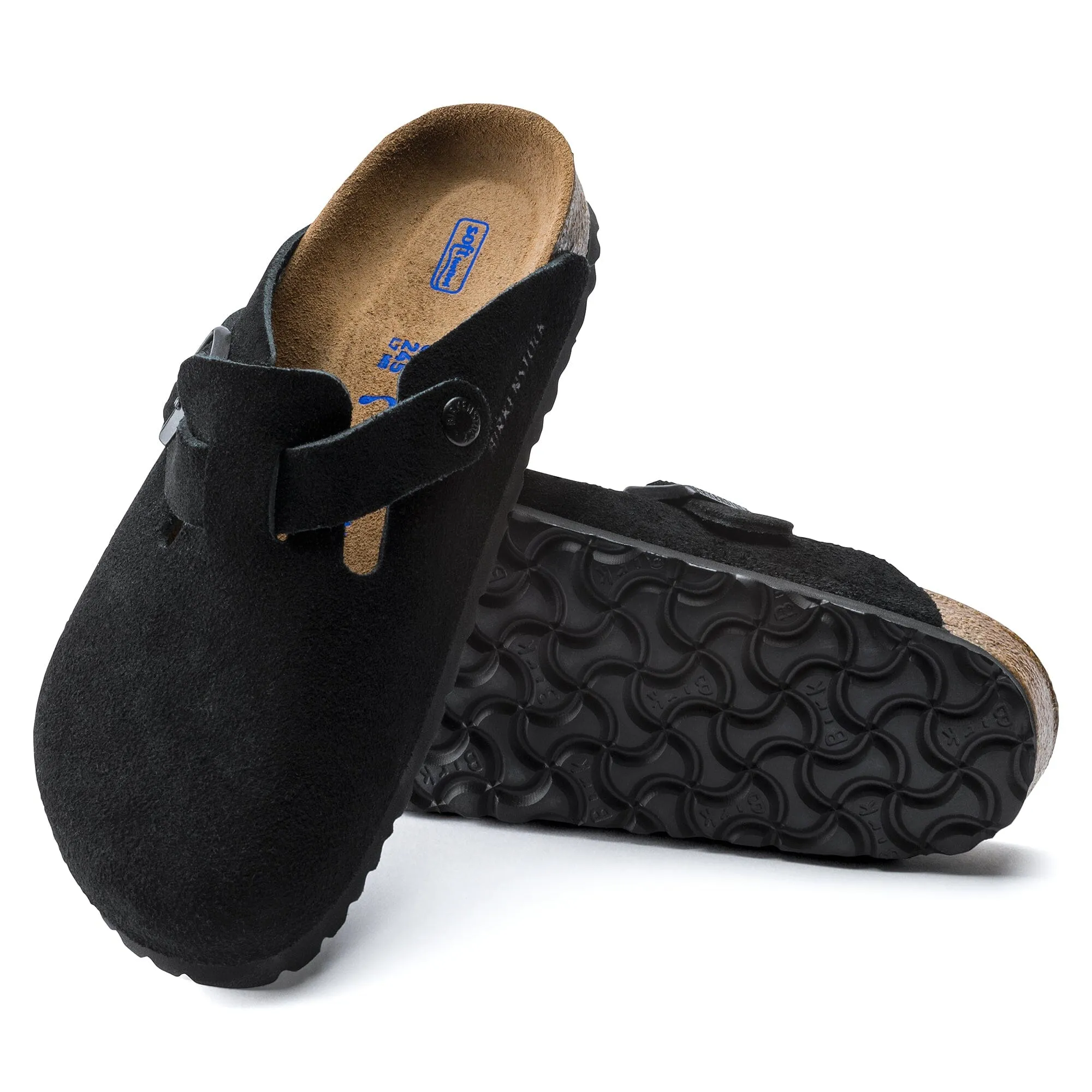 BIRKENSTOCK BOSTON SOFT FOOTBED SUEDE UNISEX MITTEL UND WEIT