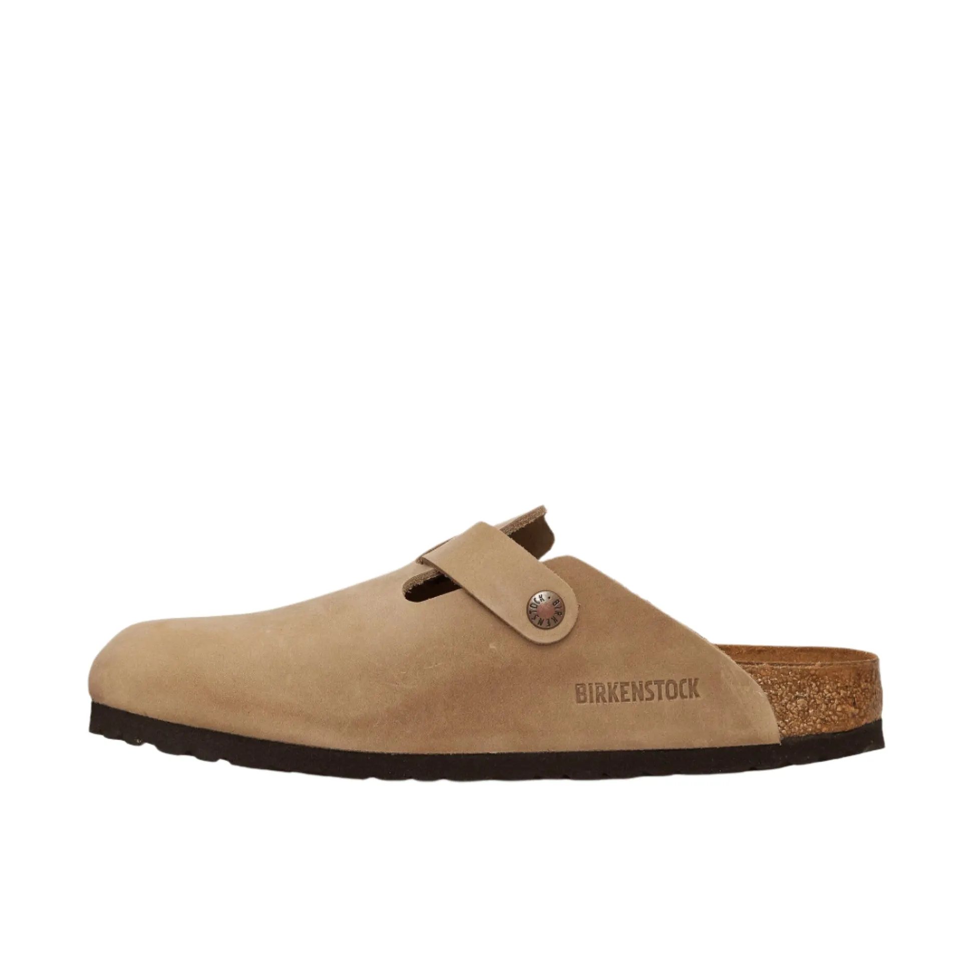 Birkenstock Schuhe Boston Geöltes Leder Tabak Regular