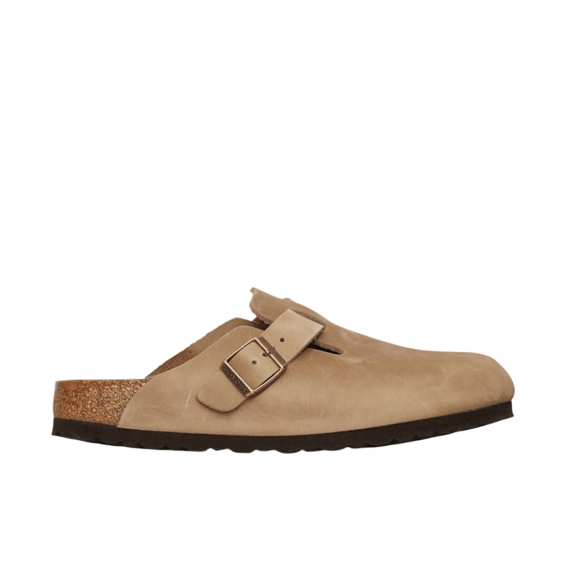 Birkenstock Schuhe Boston Geöltes Leder Tabak Regular