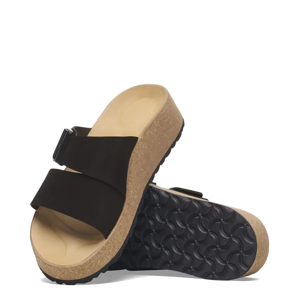 Birkenstock Damen Almina Schlappen-Sandale in Schwarz