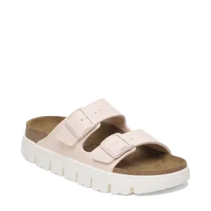 Birkenstock Damen Arizona Chunky Birko-Flor Sandale in Hellrosa