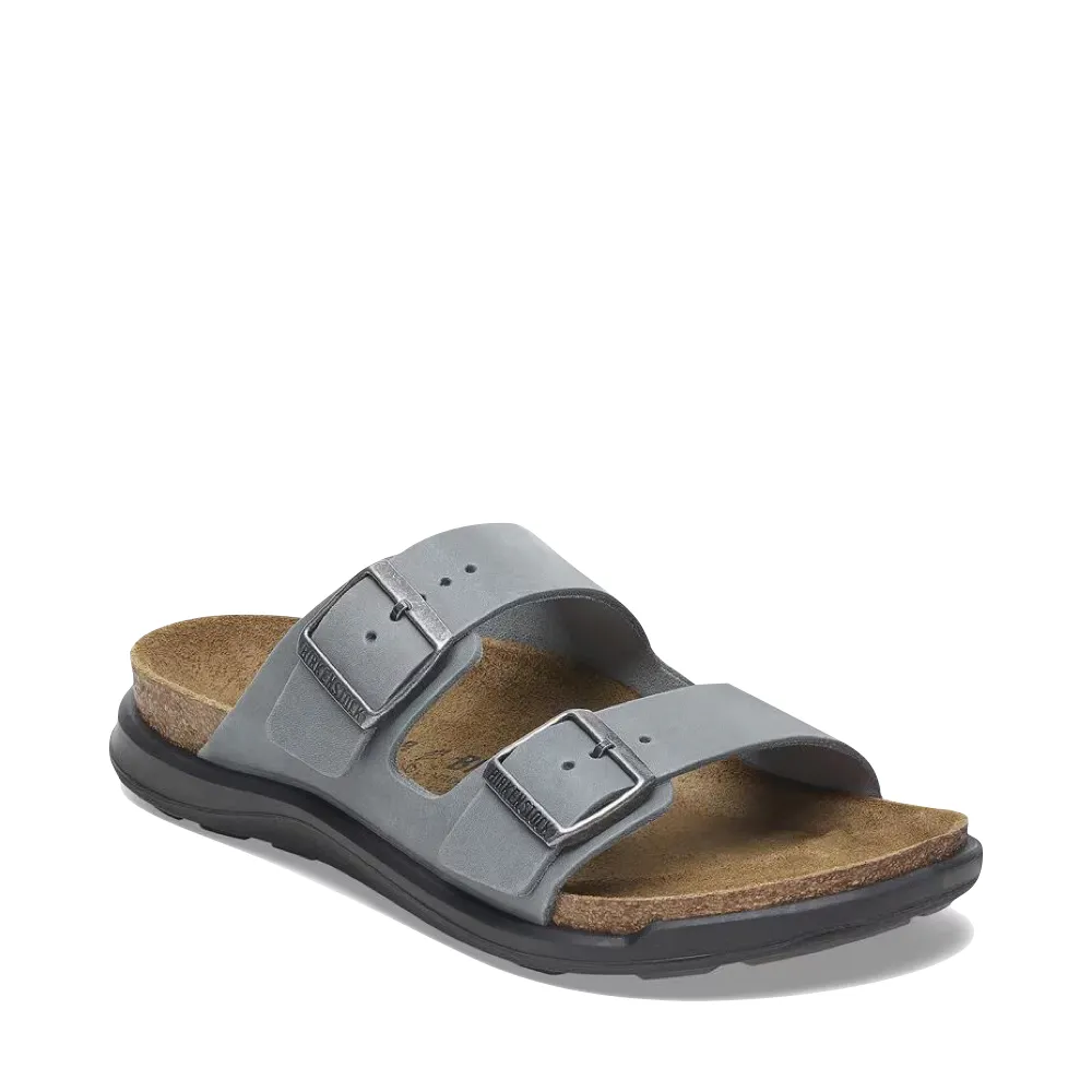 Birkenstock Damen Arizona Crosstown Robustes Ölleder-Sandalette in Basalt
