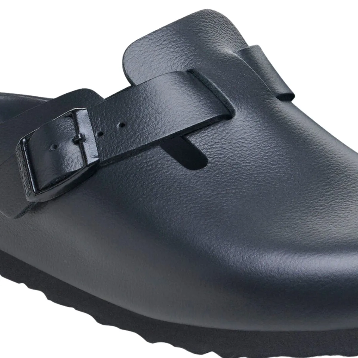 Birkenstock Damen Boston Exquisit Schwarz Leder