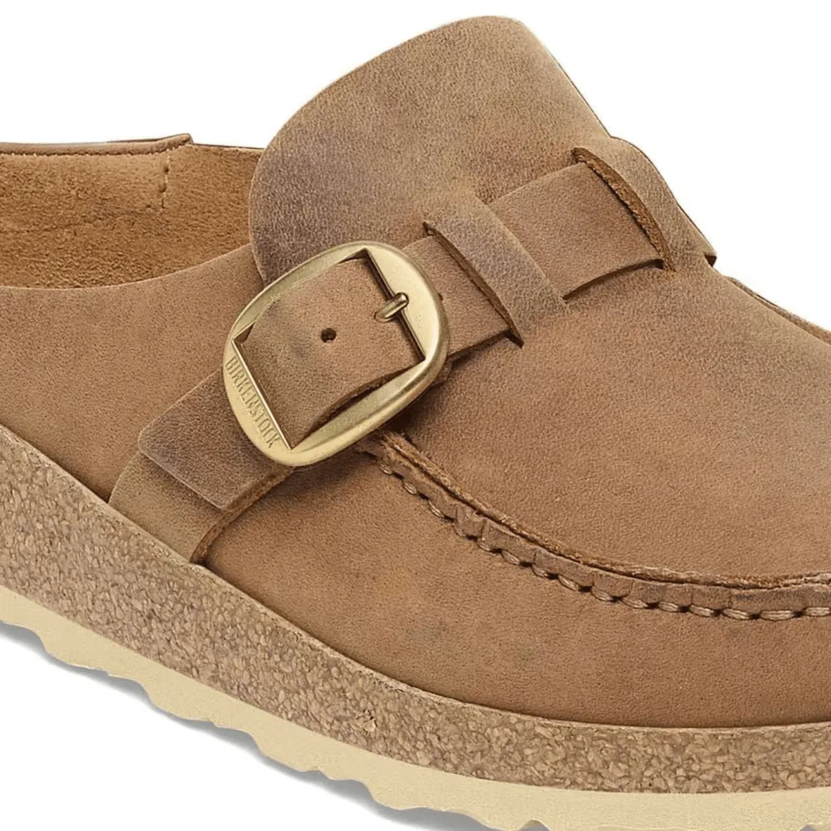 Birkenstock Damen Buckley Ölleder Cognac