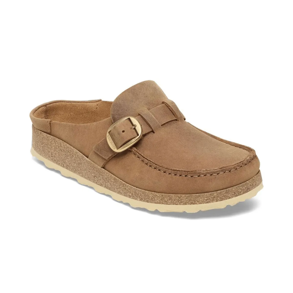 Birkenstock Damen Buckley Ölleder Cognac