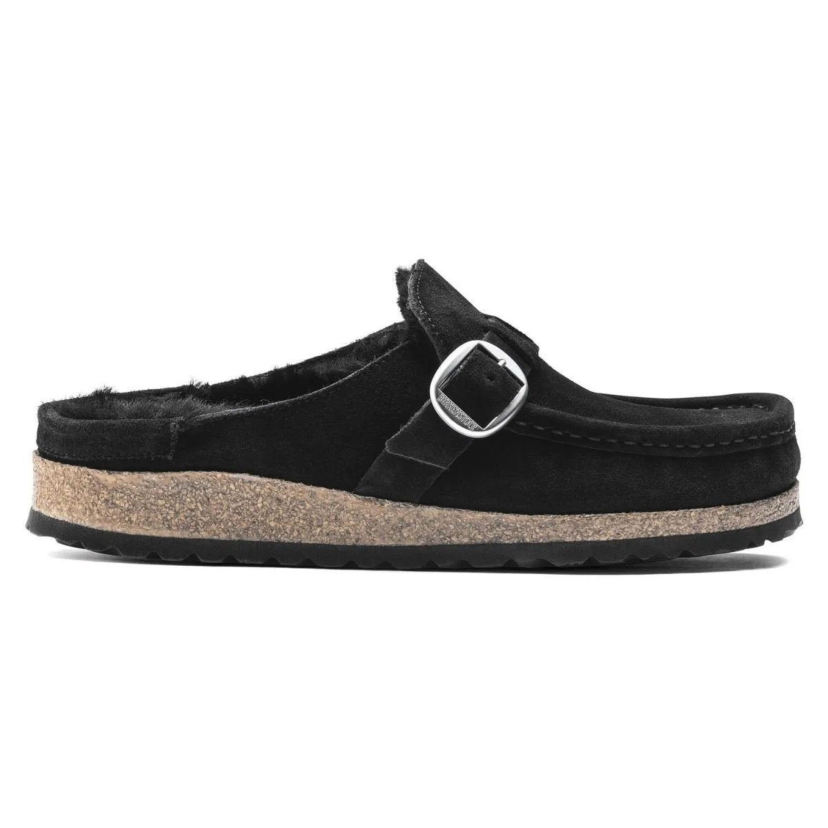 Birkenstock Damen Buckley Shearling Schwarz