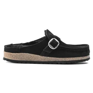 Birkenstock Damen Buckley Shearling Schwarz