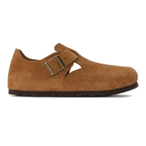 Birkenstock Damen London Mink Wildleder