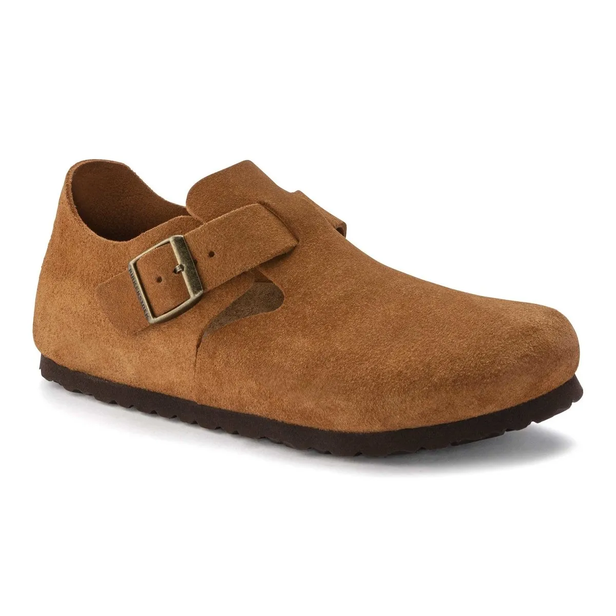 Birkenstock Damen London Mink Wildleder
