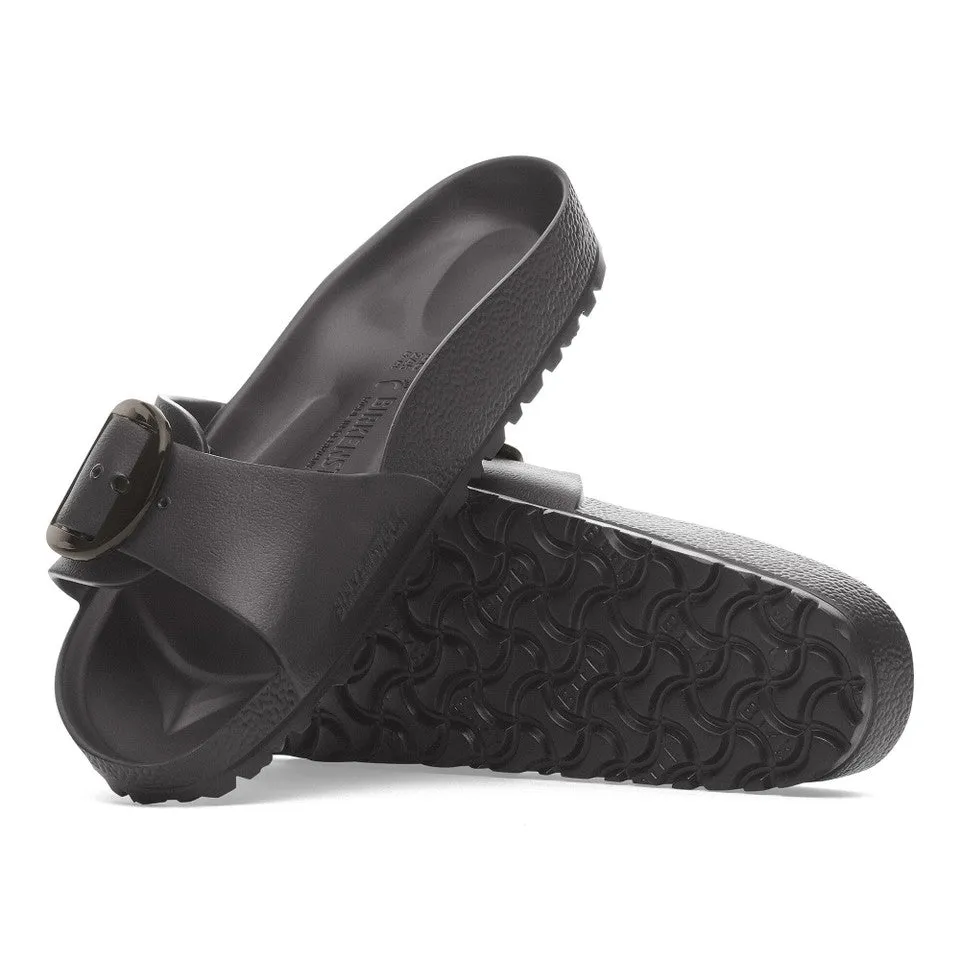 Birkenstock Damen Madrid Big Buckle EVA Sandale in Schwarz