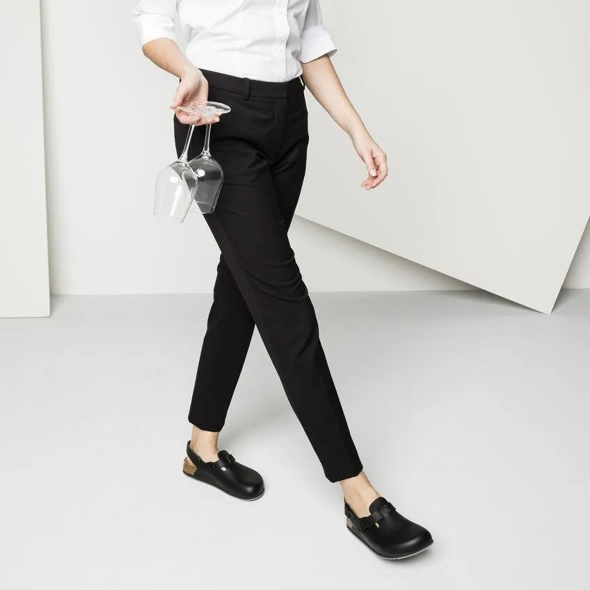 Birkenstock Damen Tokio Super Grip Schwarz Leder